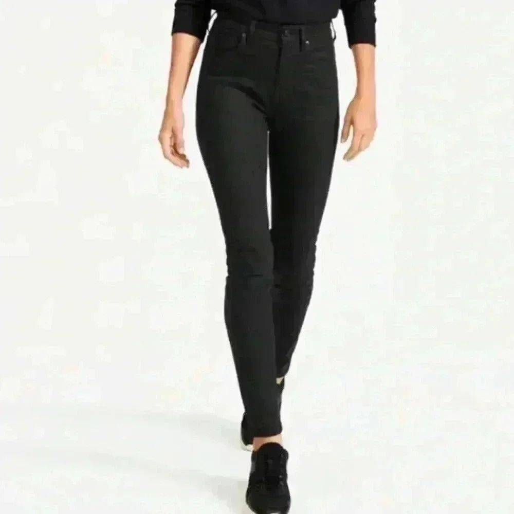 Everlane button fly High rise slim straight cigarette 23 regular